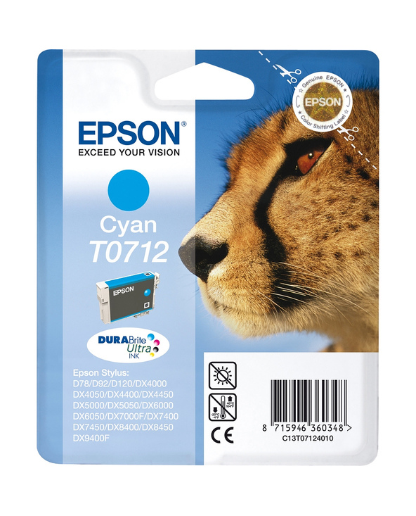 Epson Cheetah Cartouche "Guépard" - Encre DURABrite Ultra C