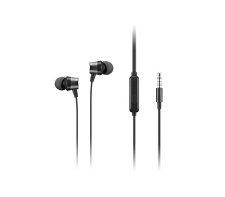 Lenovo 4XD1J77352 écouteur/casque Avec fil Ecouteurs Bureau/Centre d'appels Noir