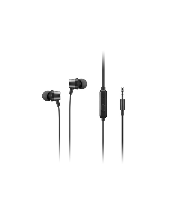 Lenovo 4XD1J77352 écouteur/casque Avec fil Ecouteurs Bureau/Centre d'appels Noir