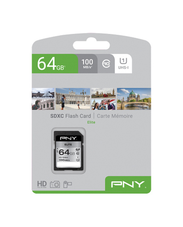 PNY Elite 64 Go SDXC UHS-I Classe 10