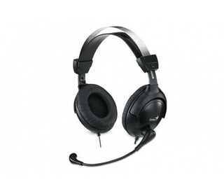 Genius Computer Technology HS-505X Casque Avec fil Arceau Appels/Musique Noir