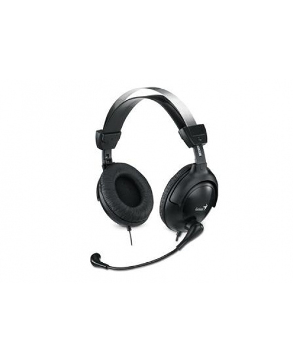 Genius Computer Technology HS-505X Casque Avec fil Arceau Appels/Musique Noir