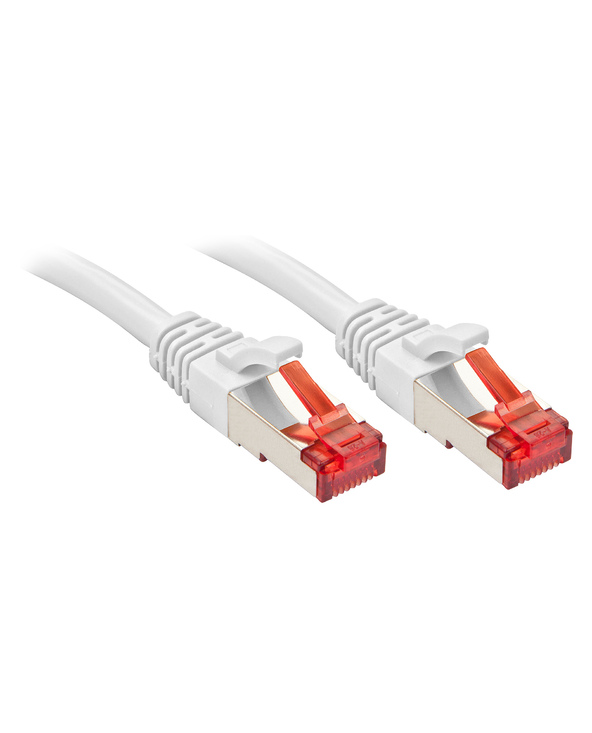 Lindy RJ-45 Cat.6 S/FTP 10m câble de réseau Blanc Cat6 S/FTP (S-STP)