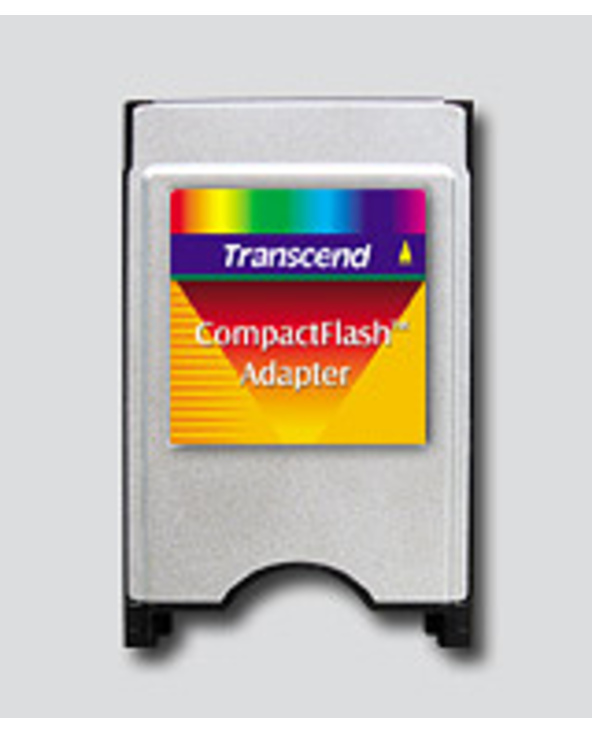 Transcend CompactFlash Adapter lecteur de carte mémoire Argent