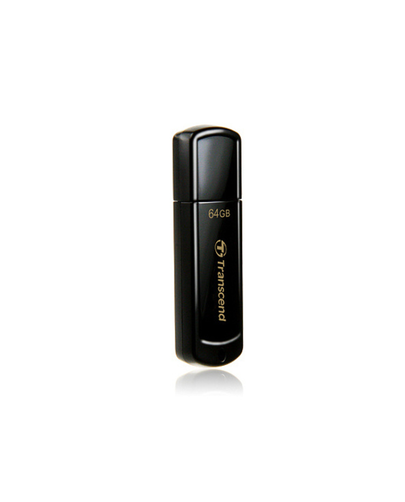Transcend JetFlash 350 lecteur USB flash 64 Go USB Type-A 2.0 Noir