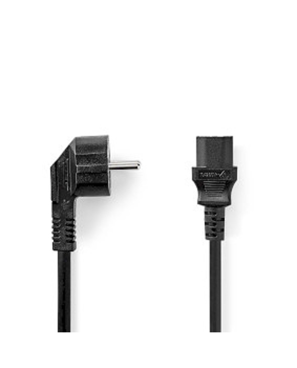 Nedis CEGL10000BK20 câble électrique Noir 2 m ‎CEE 7/5 Coupleur C13