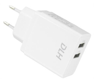 DLH DY-AU2558W chargeur d'appareils mobiles Universel Blanc Secteur Intérieure