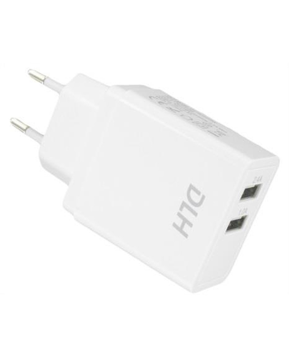 DLH DY-AU2558W chargeur d'appareils mobiles Universel Blanc Secteur Intérieure