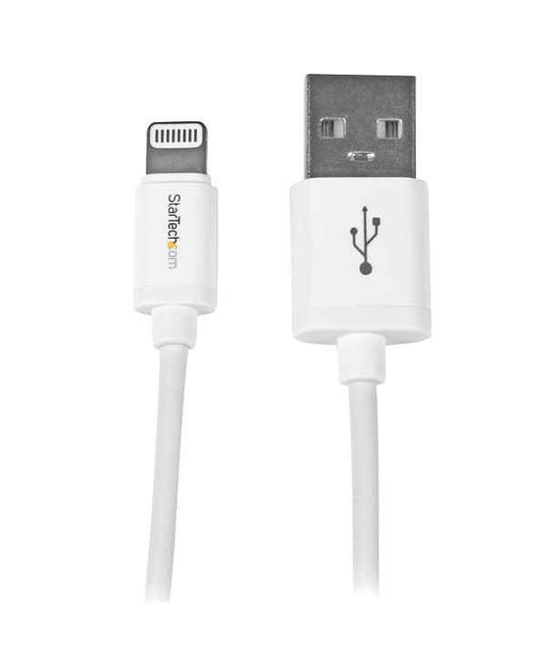 StarTech.com Câble Apple Lightning vers USB pour iPhone, iPod, iPad - 1 m Blanc