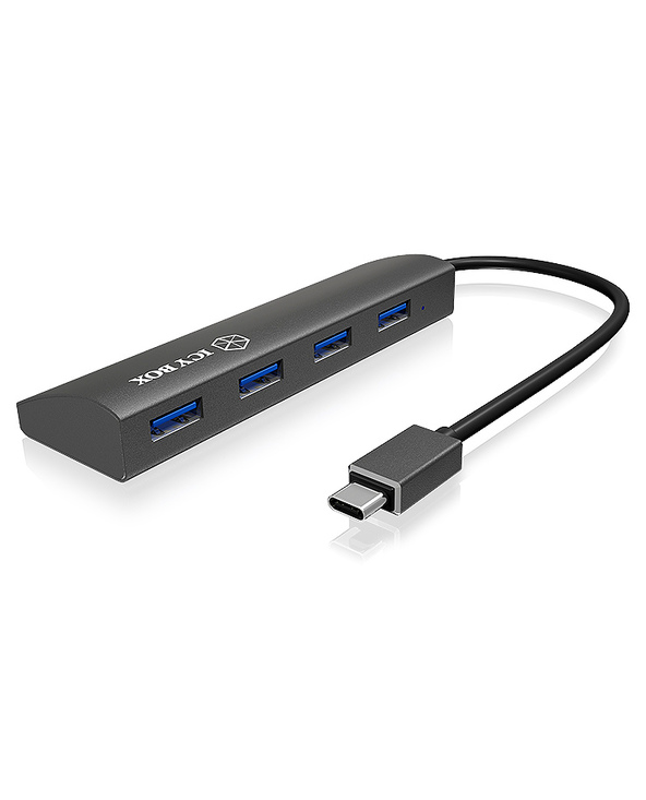 ICY BOX IB-AC6405-C USB 3.2 Gen 1 (3.1 Gen 1) Type-C 5000 Mbit/s Anthracite