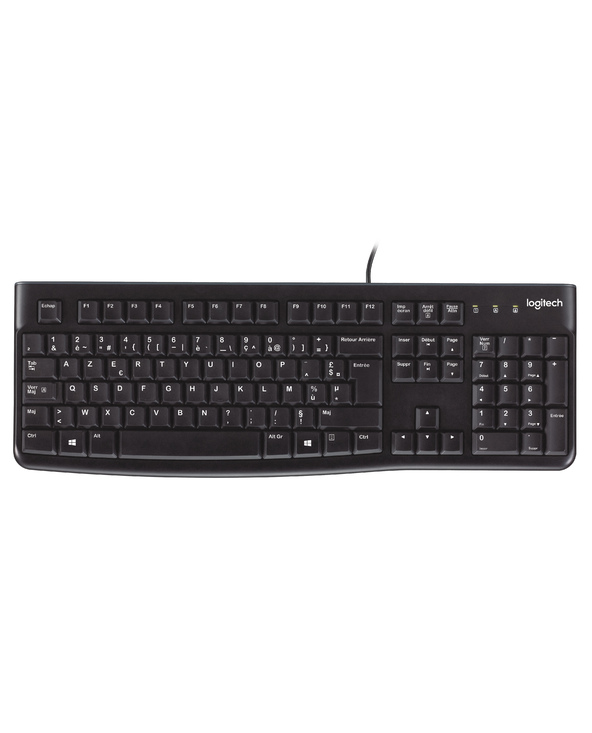 Logitech Keyboard K120 for Business clavier Universel USB AZERTY Français Noir