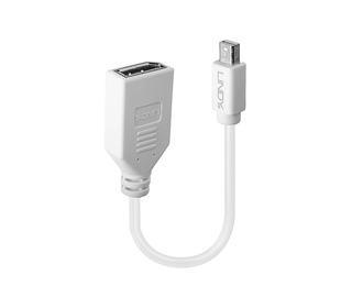 Lindy 41021 câble DisplayPort 0,15 m Mini DisplayPort Blanc