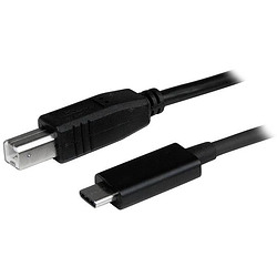 StarTech.com Câble USB 2.0 USB-C vers USB-B de 1 m - M/M