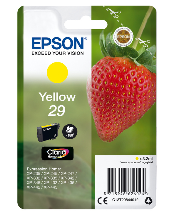 Epson Strawberry Cartouche "Fraise" 29 - Encre Claria Home J