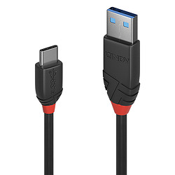 Lindy 36916 câble USB 1 m USB 3.2 Gen 1 (3.1 Gen 1) USB A USB C Noir