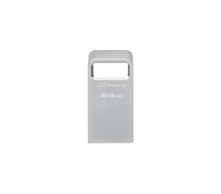 Kingston Technology DataTraveler 64 Go Micro 200 Mo/s Metal USB 3.2 Gen 1