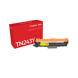 Everyday Toner Jaune  de Xerox compatible avec Brother TN-243Y, Capacité standard