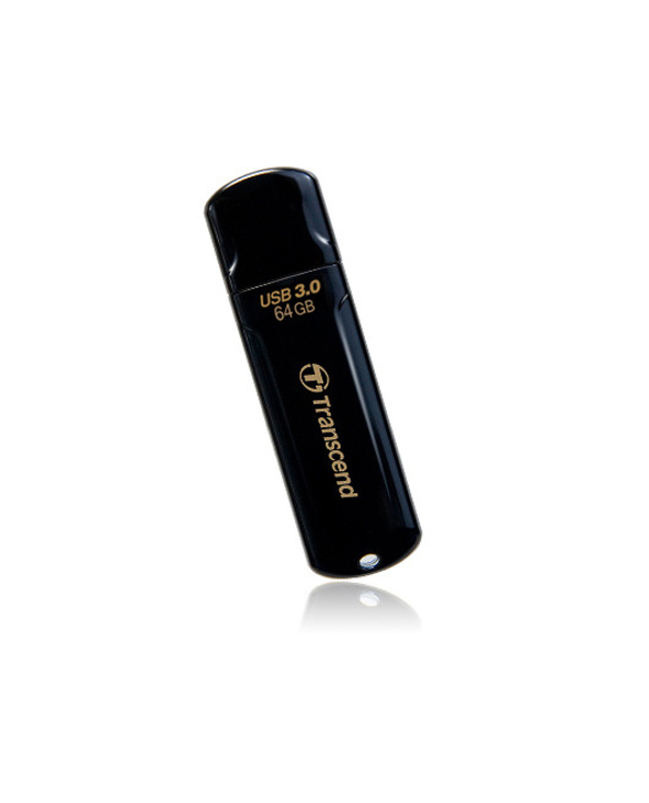 Transcend JetFlash elite 700 64GB USB 3.0 lecteur USB flash 64 Go USB Type-A 3.2 Gen 1 (3.1 Gen 1) Noir