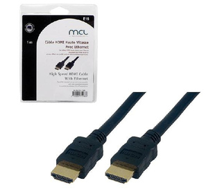 MCL 1m HDMI-Ethernet câble HDMI HDMI Type A (Standard) Noir
