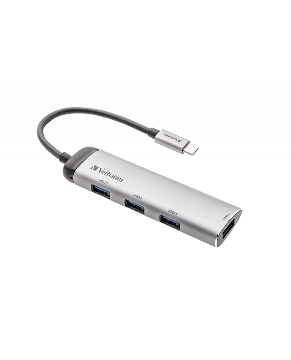 Verbatim Hub Multiports USB-C 4 ports USB 3.2 Gen 1