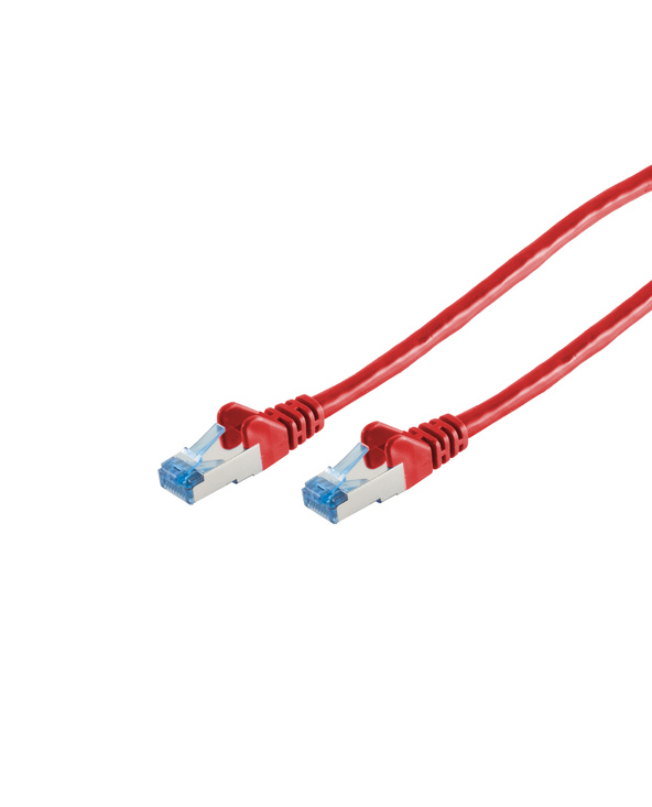 S/CONN 75711-R câble de réseau Rouge 1 m Cat6a S/FTP (S-STP)