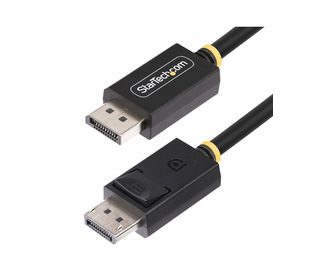 StarTech.com Câble DisplayPort 2.1 de 2m, Câble DisplayPort DP40 Certifié VESA avec UHBR10/HDR/HDCP 2.2, 8K 60Hz/4K 144Hz avec D