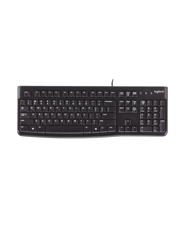 Logitech K120 Corded Keyboard clavier Universel USB AZERTY Français Noir
