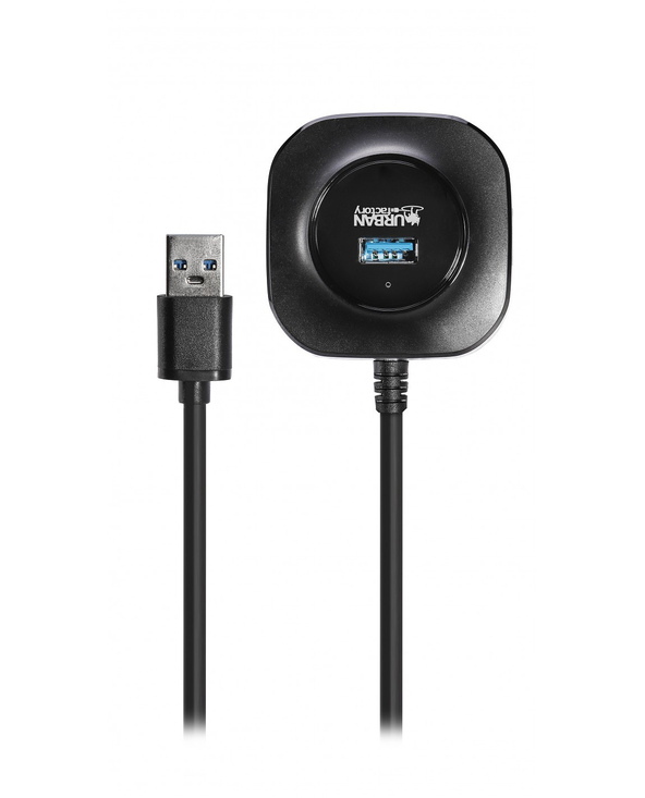 Urban Factory Minee USB 3.2 Gen 1 (3.1 Gen 1) Type-A 4000 Mbit/s Noir