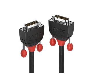 Lindy 36258 câble DVI 5 m DVI-D Noir