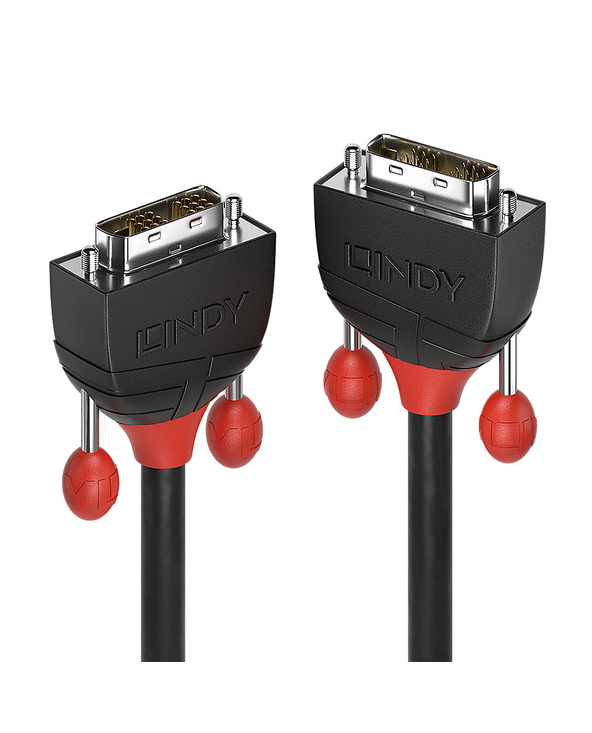 Lindy 36258 câble DVI 5 m DVI-D Noir