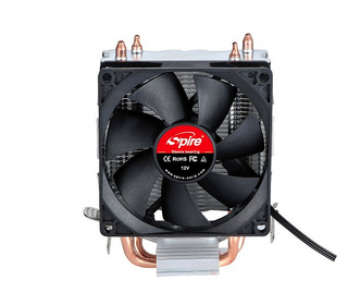 Spire FRONTIER PLUS Processeur Refroidisseur 9,2 cm Noir, Argent