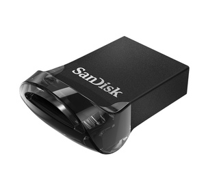 SanDisk Ultra Fit lecteur USB flash 128 Go USB Type-A 3.2 Gen 1 (3.1 Gen 1) Noir