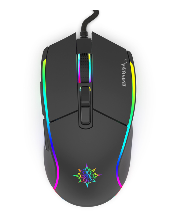 Inca IMG-GT16 souris Jouer Droitier USB Type-A Optique 6400 DPI