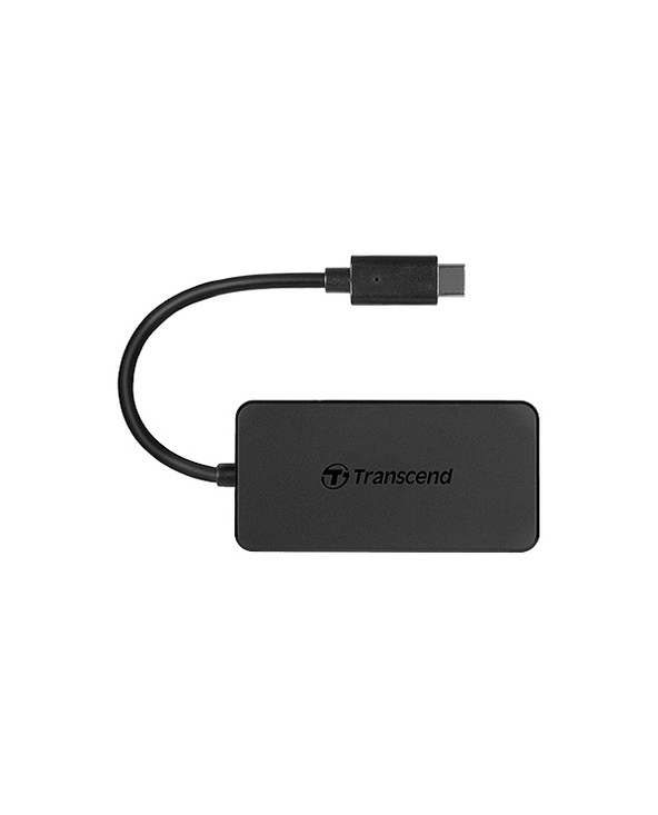 Transcend HUB2C USB 3.2 Gen 1 (3.1 Gen 1) Type-C Noir