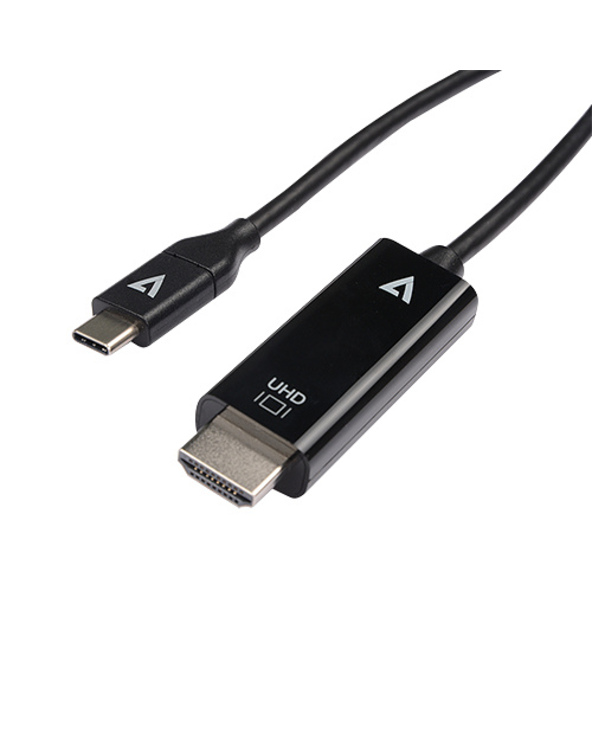 V7 V7UCHDMI-1M câble vidéo et adaptateur USB Type-C 3.2 Gen 1 HDMI Noir