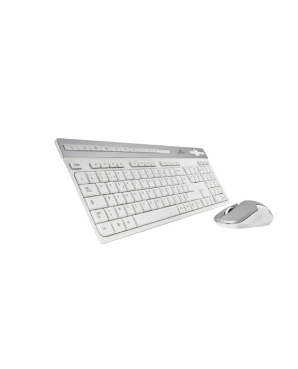 Bluestork BS-PACK-WL-OFFICE-FR clavier Souris incluse Universel RF sans fil Français Blanc