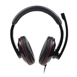 Gembird MHS-U-001 écouteur/casque Avec fil Arceau Appels/Musique Noir
