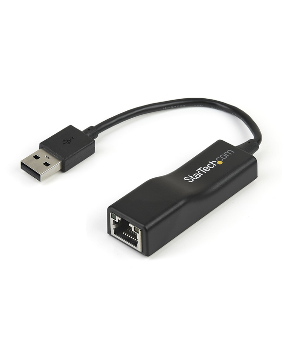 StarTech.com Adaptateur réseau USB 2.0 vers Ethernet - 10/100 Mb/s - Convertisseur USB vers RJ45 - M/F