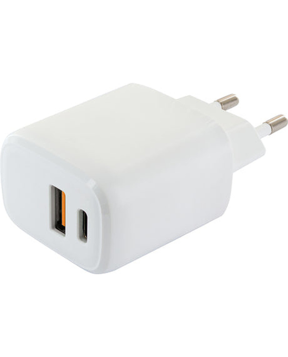 Schwaiger LAD260 512 chargeur d'appareils mobiles Écouteurs, Smartphone, Tablette Blanc Secteur Charge rapide Intérieure