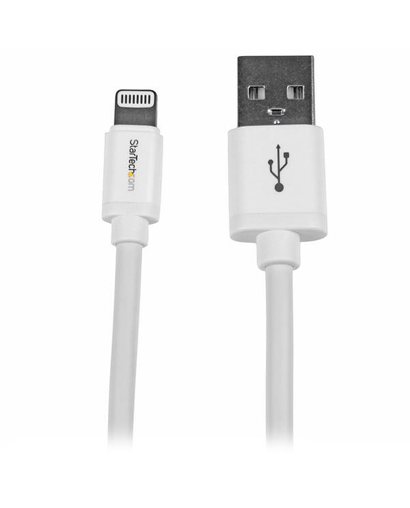 StarTech.com Câble Apple Lightning vers USB pour iPhone, iPod, iPad - 2 m Blanc