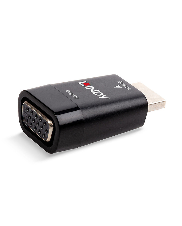 Lindy 38194 changeur de genre de câble HDMI Type A (Standard) VGA Noir
