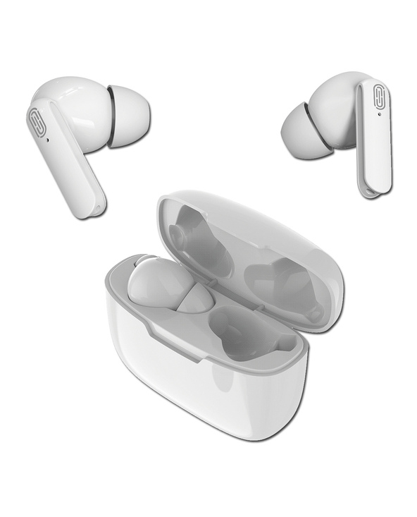 2GO TWS Dynamic Casque Sans fil Ecouteurs Appels/Musique Bluetooth Blanc