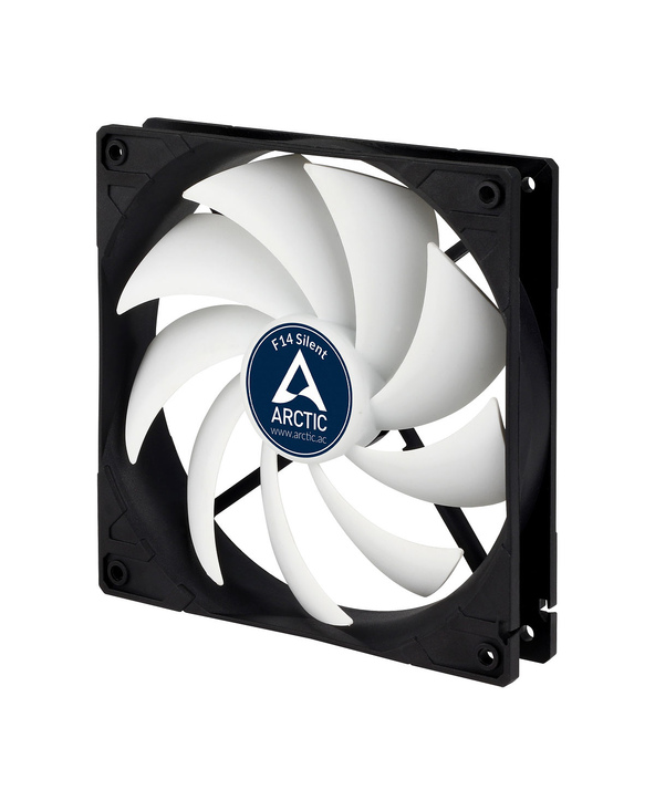 ARCTIC F14 Silent Boitier PC Ventilateur 14 cm Noir, Blanc