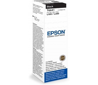 Epson T6641 Black ink bottle 70ml