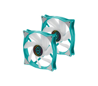 Iceberg Thermal IceGALE ARGB Boitier PC Ventilateur 14 cm Bleu 2 pièce(s)