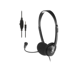 NGS MS103 MAX Casque Avec fil Arceau Appels/Musique Noir