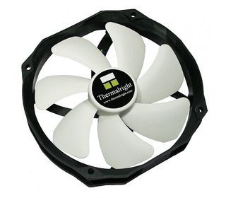 Thermalright TY-147 B système de refroidissement d’ordinateur Boitier PC Ventilateur 14 cm Noir, Blanc