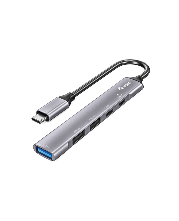 Equip 128962 hub & concentrateur USB 3.2 Gen 1 (3.1 Gen 1) Type-C 5000 Mbit/s Argent