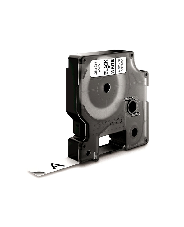 DYMO D1 - Standard Étiquettes - Noir sur blanc - 12mm x 7m