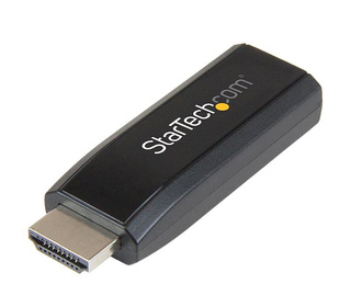 StarTech.com Adaptateur vidéo compact HDMI vers VGA avec audio - M/F - 1920x1200 / 1080p